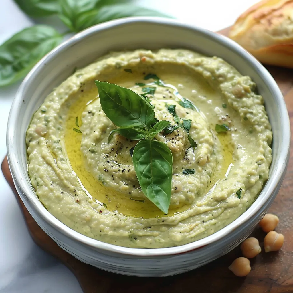 Why Homemade Basil Hummus Outshines Store-Bought
